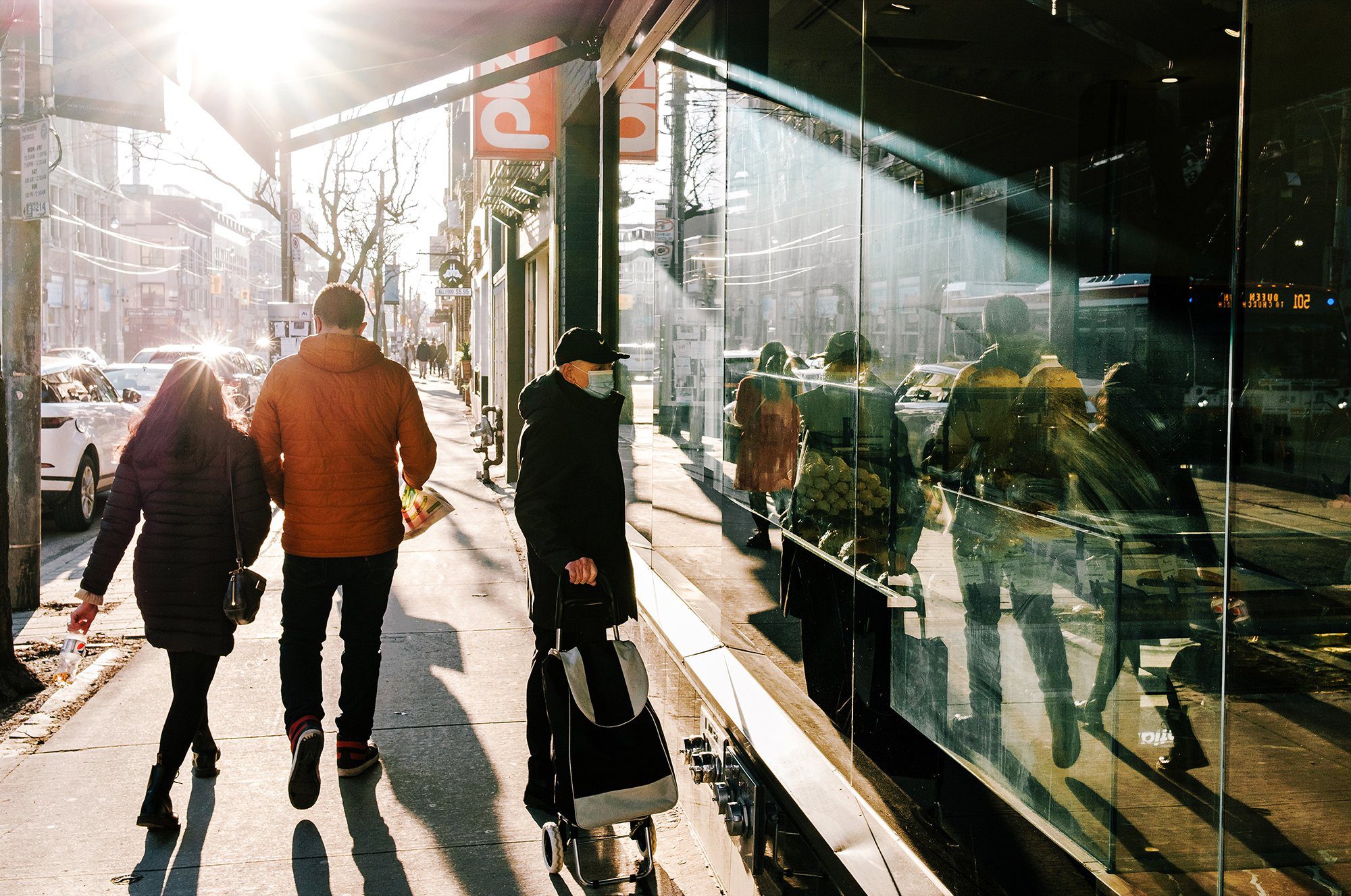 Queen Street West reflection web