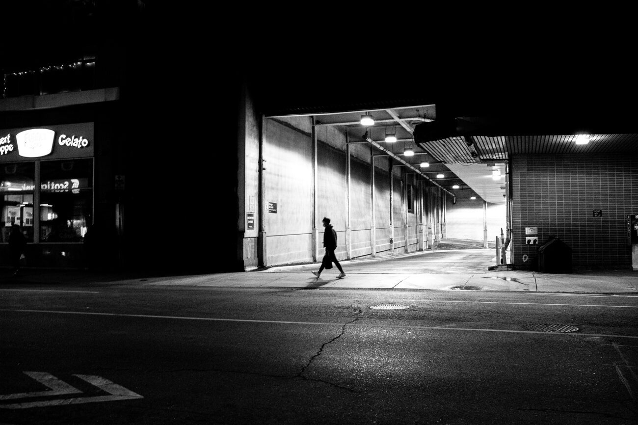 bright tunnel Wellesley Station